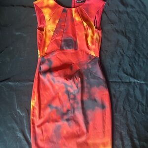 Rare fire Karen Millen  Red and Black Women's Dress
